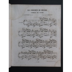 KETTERER Eugène Les Concerts du Bocage op 43 Piano ca1856