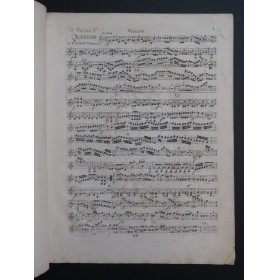 PLEYEL Ignace Trois Quatuors Violon ca1790