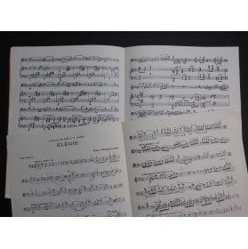 TORTELIER Paul Élégie Violoncelle Piano
