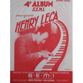 Album Henry Leca 11 Pièces pour Piano 1952