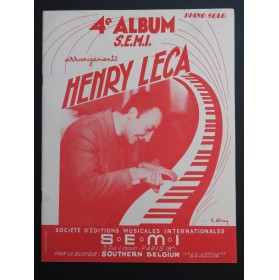 Album Henry Leca 11 Pièces pour Piano 1952