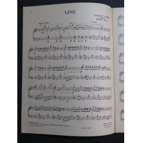 Album Henry Leca 11 Pièces pour Piano 1952