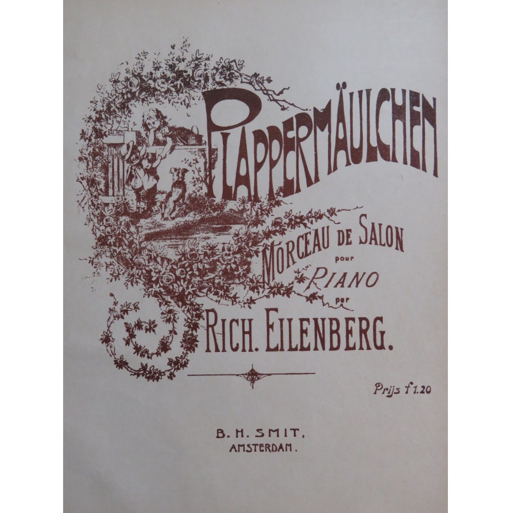 EILENBERG Richard Plappermäulchen Piano