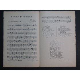 Petite Tonkinoise Vincent Scotto Chant 1906