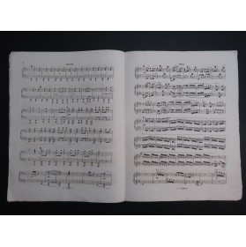 GODARD Benjamin Au Village Piano 4 mains ca1880