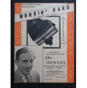 DE KERS Robert Workin' Hard Piano 1935