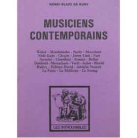 BLAZE DE BURY Henri Musiciens Contemporains 1982