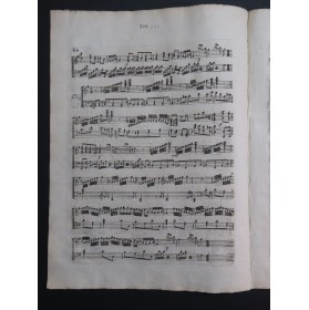 VERNIER fils Air de Paul et Virginie Journal de Harpe ca1790