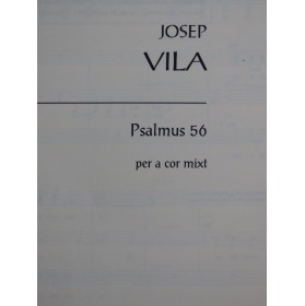 VILA I CASANAS Josep Psalmus 56 Chant 2001