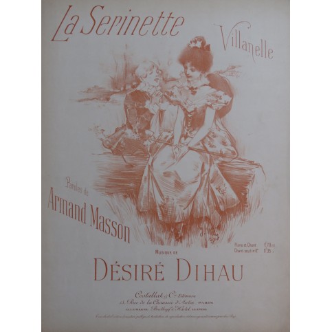 DIHAU Désiré La Serinette Chant Piano