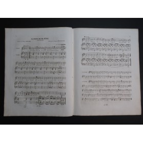 OFFENBACH Jacques La Croix de ma Mère Chant Piano 1843