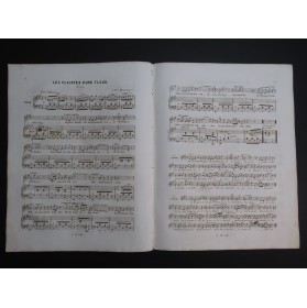 SAIN D'AROD Prosper Les Plaintes d'une Fleur Chant Piano ca1840