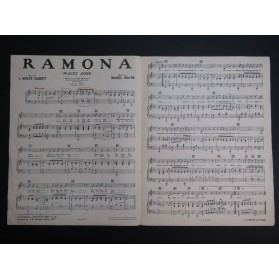 WAYNE Mabel Ramona Chant Piano 1928