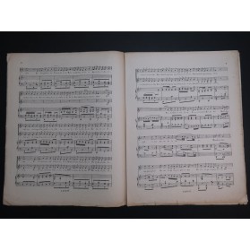MISSA Edmond La Belle Sophie Dédicace Chant Piano ca1890