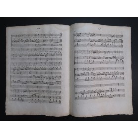 ELOUIS John Rondeau des Visitandines Chant Harpe ca1790