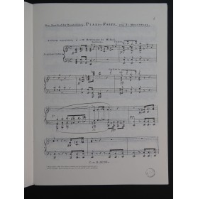 GIULIANI Mauro Der Abschied der Troubadours Chant Piano Violon Guitare 1988