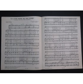 MARKS Johnny Le p'tit renne au nez rouge Chant Piano 1949