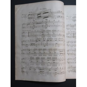 HÜNTEN François Choeur des Deux Nuits Boieldieu Piano 4 mains ca1830