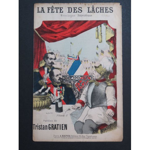 La Fête des Lâches Monologue Tristan Gratien ca1890