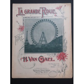 VAN GAEL Henri La Grande Roue Piano 1900
