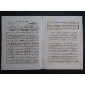 COMMEGRAIN-JOUBERT Les Charmes de la Pipe Chant Piano ca1840