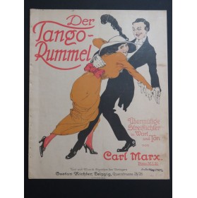 MARX Carl Der Tango-Rummel Chant Piano