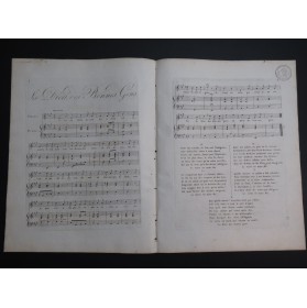 FABRY-GARAT Le Dieu des Bonnes Gens Chant Piano ou Harpe ca1820