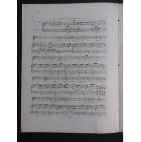 GOULÉ Jacques-Nicolas La Suissesse au Bord du Lac Chant Piano ou Harpe ca1811