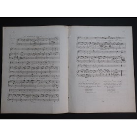 GOULÉ Jacques-Nicolas La Suissesse au Bord du Lac Chant Piano ou Harpe ca1811