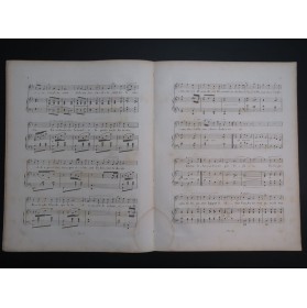 DE HARTOG Edouard Le Dimanche au Village Chant Piano ca1850
