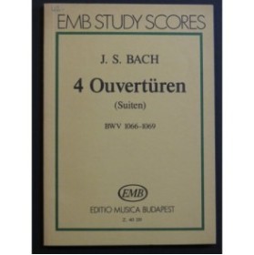 BACH J. S. Ouverturen Suiten Orchestre