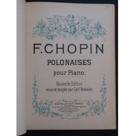 CHOPIN Frédéric Polonaises 12 Pièces pour Piano