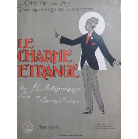 ACKERMANS Hippolyte Le Charme Étrange Dédicace Piano 1916