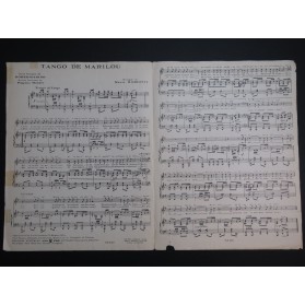 MARIOTTI Mario Marilou Chant Piano 1932