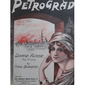 BURGESS Cyril Petrograd Piano 1914
