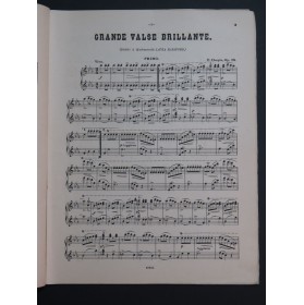 CHOPIN Frédéric Valses pour Piano 4 mains