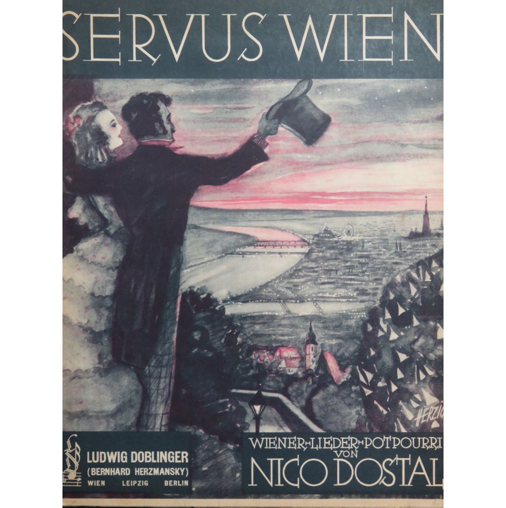 DOSTAL Nico Servus Wien! Piano 1937