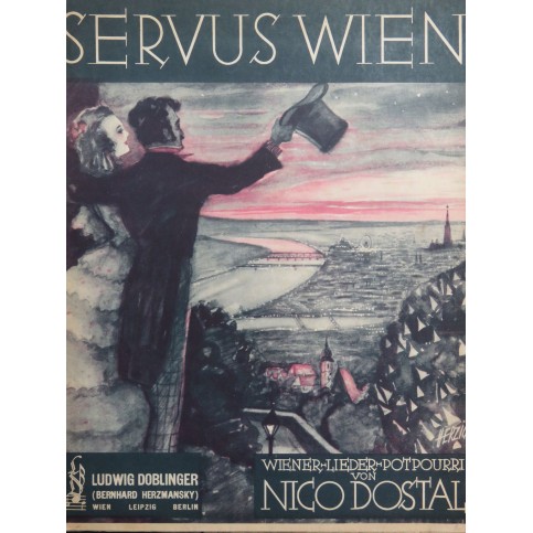 DOSTAL Nico Servus Wien! Piano 1937