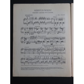 DOSTAL Nico Servus Wien! Piano 1937