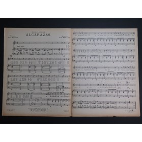 DURAND Paul Alcarazas Chant Piano 1944