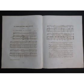 MASINI F. Un amour que Dieu seul connait Chant Piano ca1840