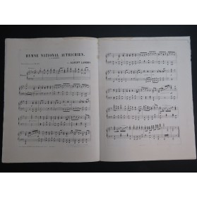 HAYDN Joseph Hymne National Autrichien Piano XIXe
