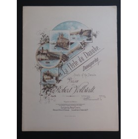 VOLLSTEDT Robert La Perle du Danube op 39 Piano 4 mains ca1900