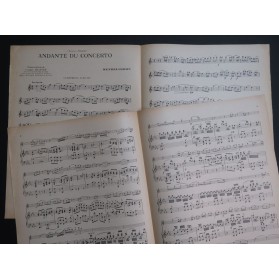 MENDELSSOHN Andante du Concerto Piano Saxophone