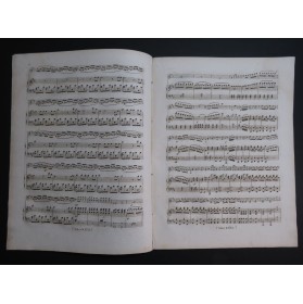 BERTON H. Les Deux Mousquetaires Ouverture Piano Violon ca1820