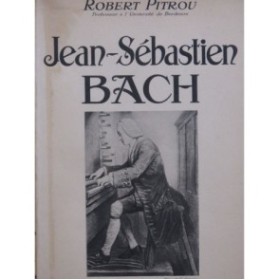 PITROU Robert Jean-Sébastien Bach 1942