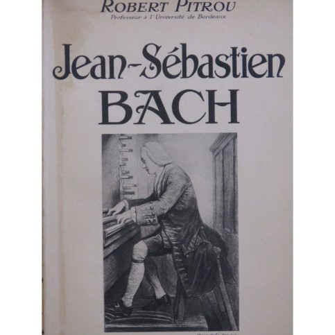 PITROU Robert Jean-Sébastien Bach 1942