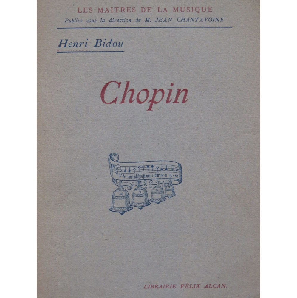 BIDOU Henri Chopin 1925