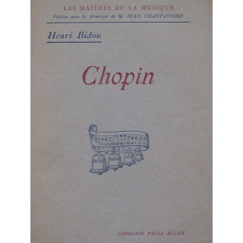 BIDOU Henri Chopin 1925