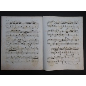 DE CROZE Ferdinand L'Amaryllis Piano XIXe siècle